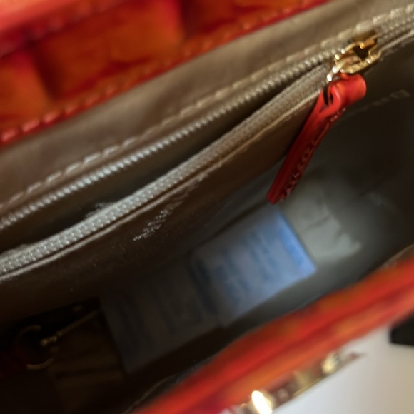 NWT. Brahmin Dusty Orange Marley crossbody - Picture 6 of 6